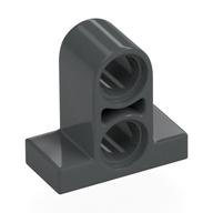 Technic Pin Connector Plate 1 x 2 x 1 2/3 [Two Holes On Top]