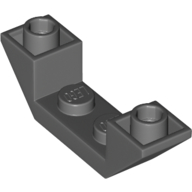 Slope Inverted 45° 4 x 1 Double with 1 x 2 Recessed
