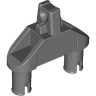 Hinge 1 x 3 Triangle with Two Pins, 1 Locking Finger