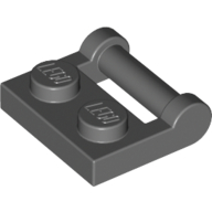 Plate Special 1 x 2 [Side Handle Closed Ends]