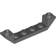 Slope Inverted 45° 6 x 1 Double with 1 x 4 Cutout