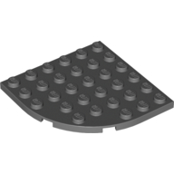 Plate Round Corner 6 x 6