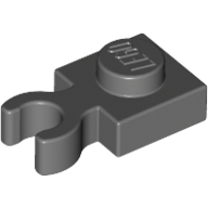 Plate Special 1 x 1 with Clip Vertical [Thick Open O Clip]