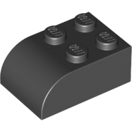 Brick Curved 2 x 3 with Curved Top