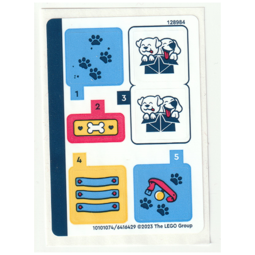 Sticker Sheet for Set 41738-1