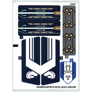 Sticker Sheet for 70312-1