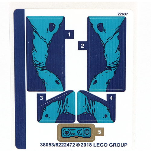 Sticker Sheet for Set 76101-1